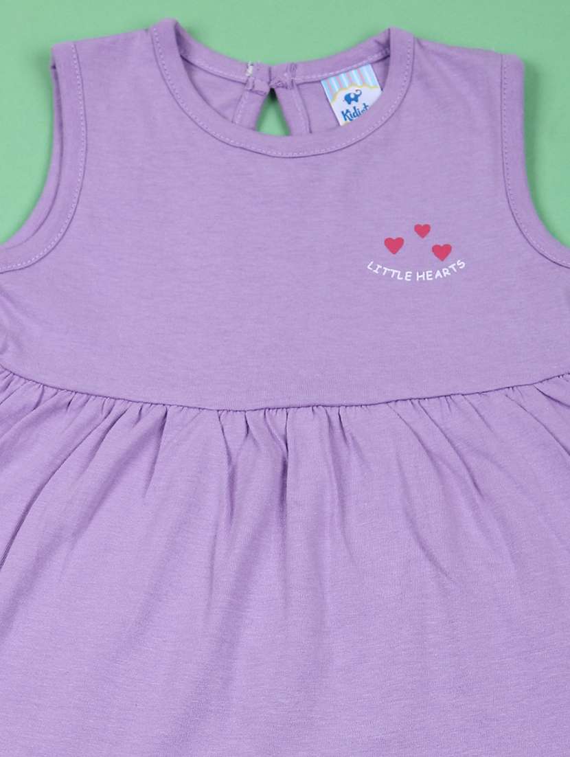 girls pack of 3 printed frocks - 21611312 -  Standard Image - 4