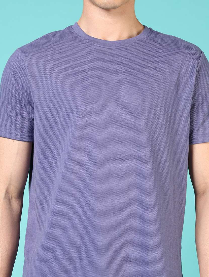 men self design short sleeve regular fit t- shirt - 21611541 - Standard Image - 4