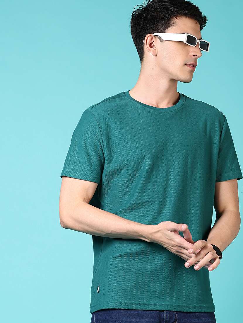 men solid short sleeve t-shirt - 21611816 -  Standard Image - 1