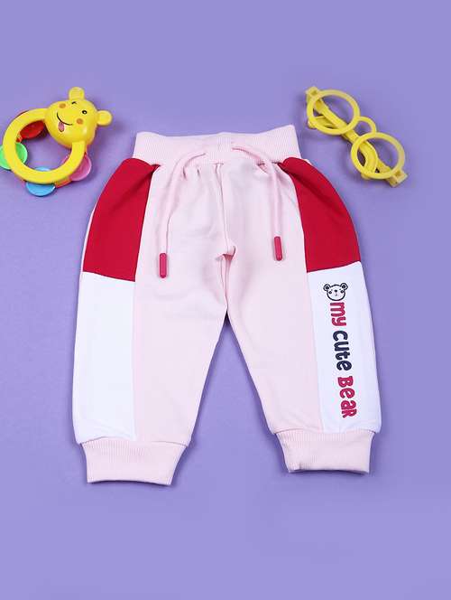kids mid rise printed jogger