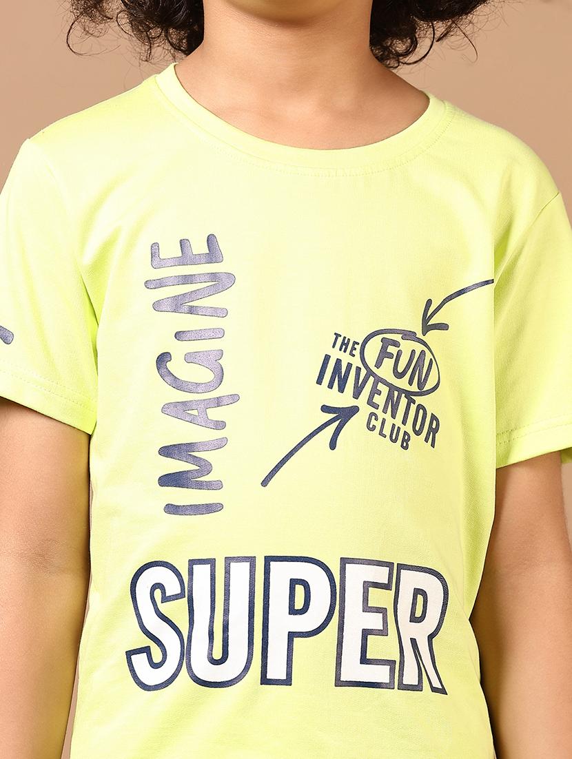 boys printed t-shirt and shorts set - 21612202 - Standard Image - 4