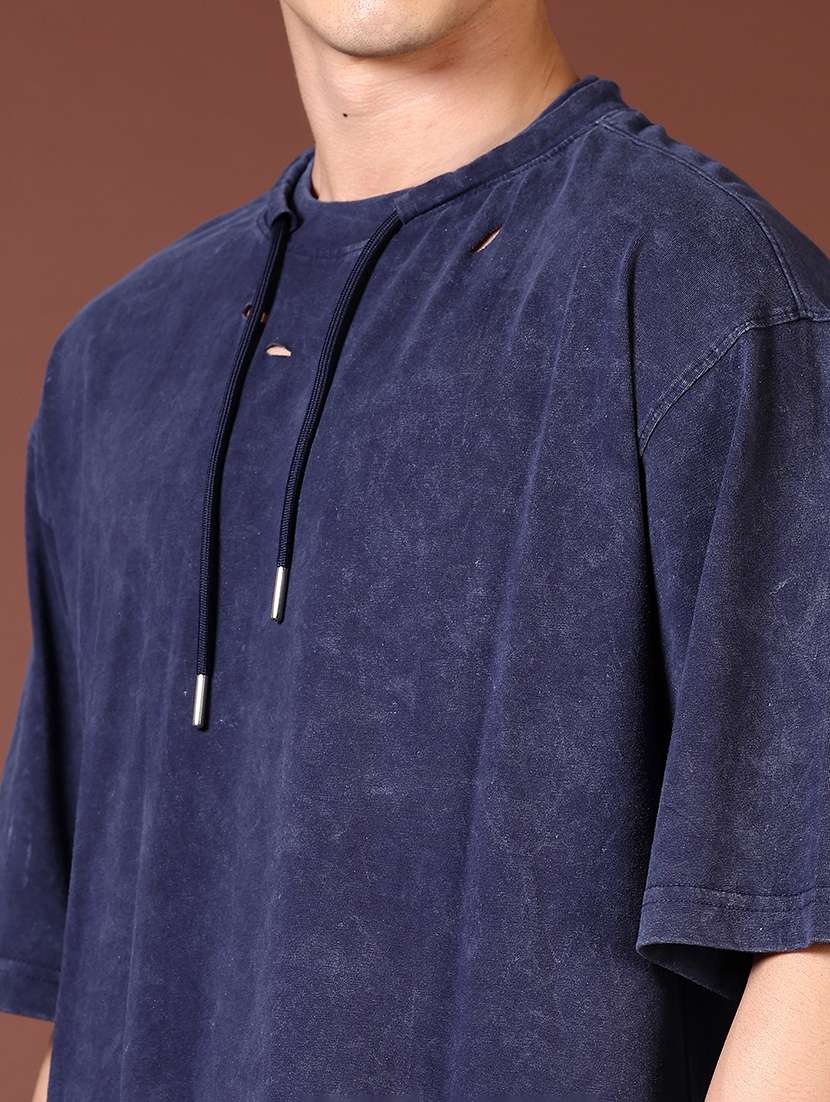 men solid short sleeve t-shirt - 21612903 -  Standard Image - 4