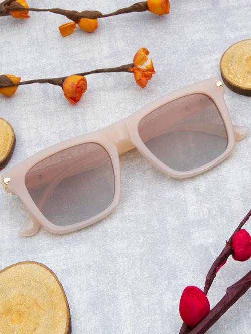 ted smith iconic square polarized brown graded sunglasses for mens womens - 21613069 -  Standard Image - 0