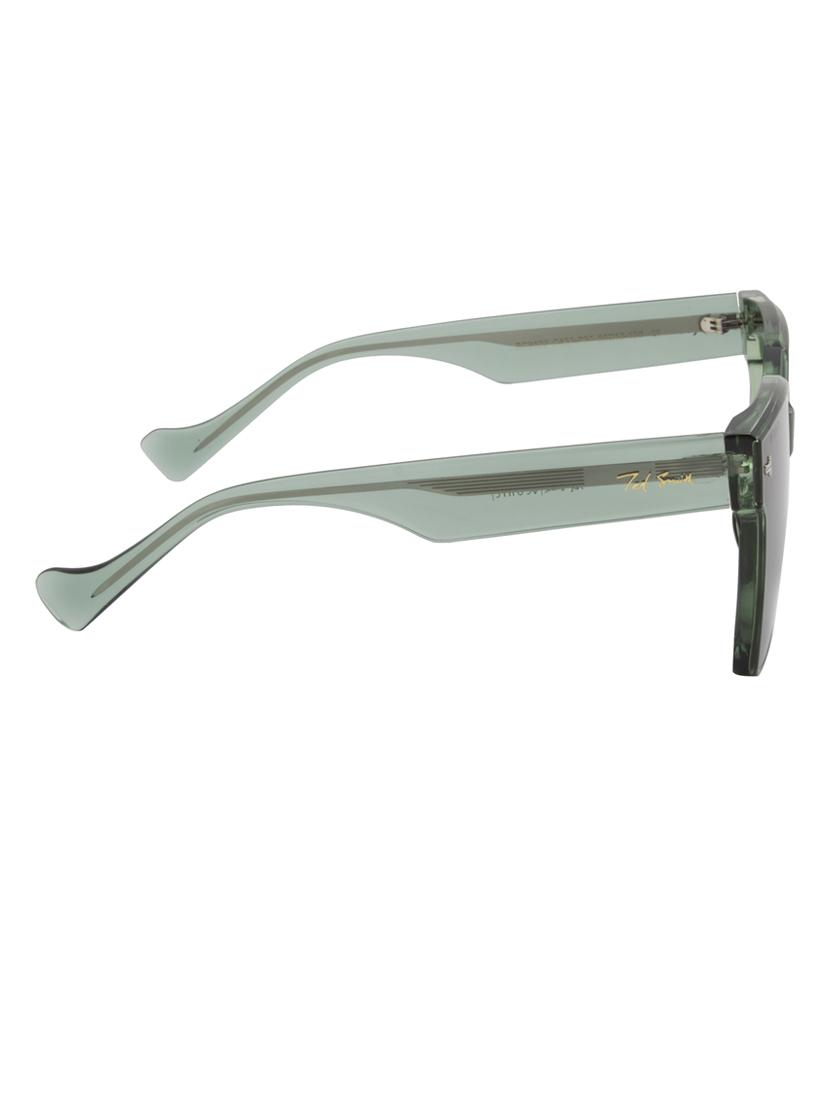 ted smith iconic square polarized grey sunglasses for mens womens - 21613086 - Standard Image - 4