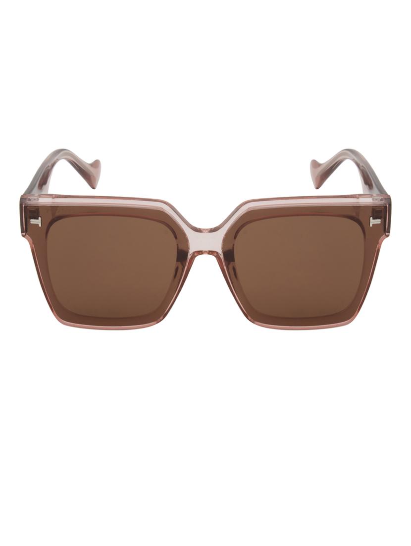 ted smith iconic square polarized grey sunglasses for mens womens - 21613087 - Standard Image - 1