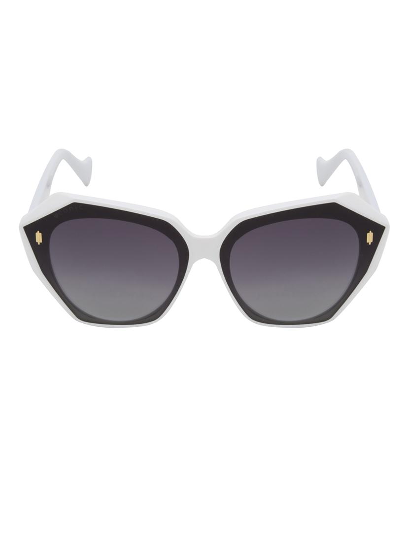 ted smith iconic cateye polarized brown sunglasses for womens - 21613095 -  Standard Image - 1