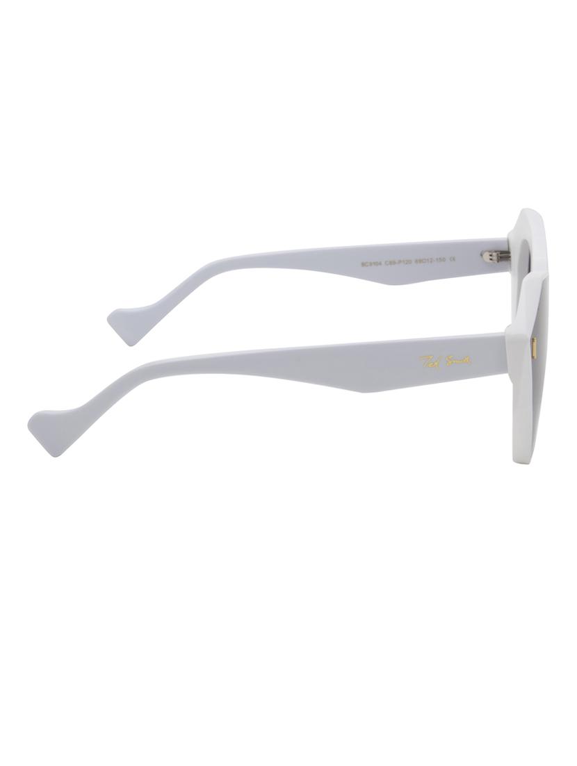 ted smith iconic cateye polarized brown sunglasses for womens - 21613095 - Standard Image - 4