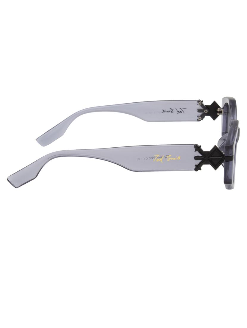 ted smith iconic cateye black sunglasses for womens - 21613098 - Standard Image - 4