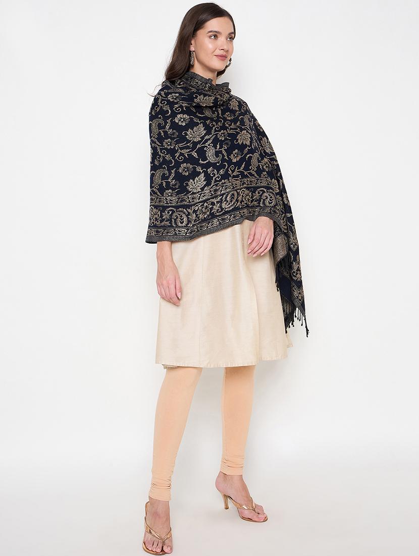 women self-designed pashmina shawl - 21613257 -  Standard Image - 1