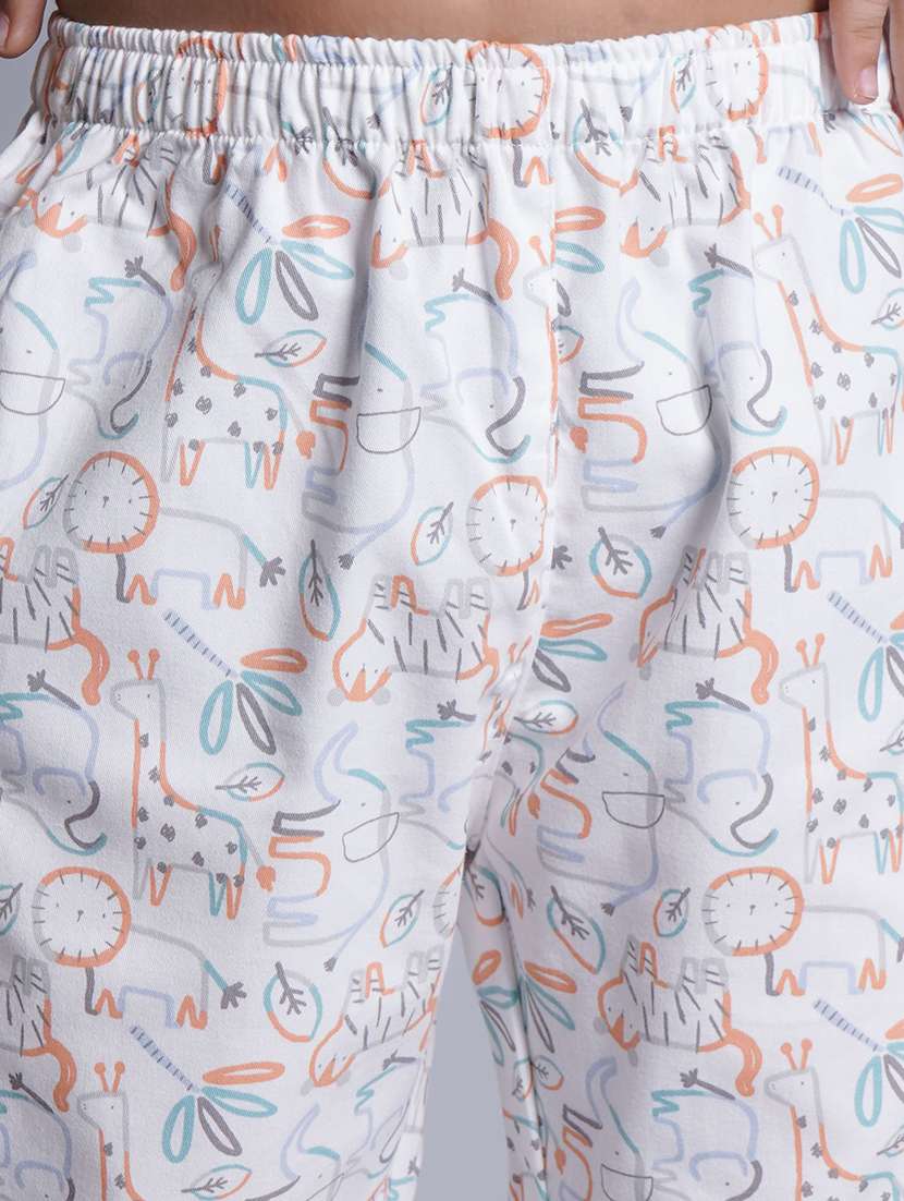 boys printed shorts nightwear set - 21613295 -  Standard Image - 6