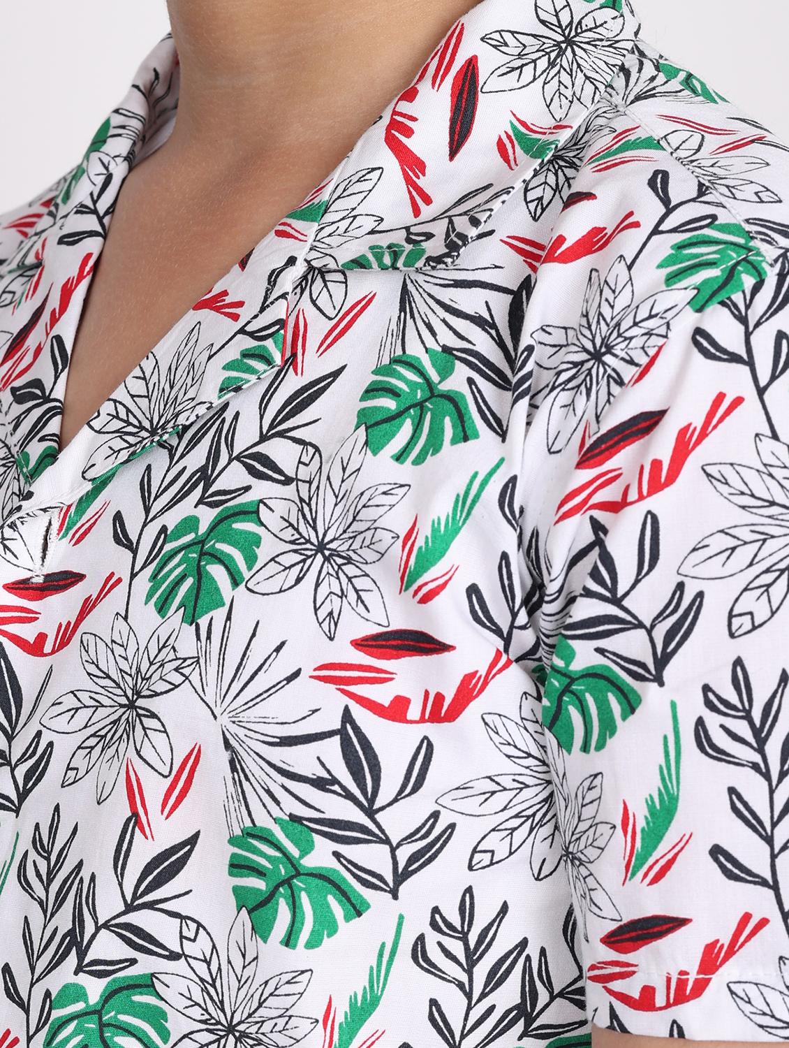 boys printed shorts co-ords set - 21613444 - Standard Image - 6