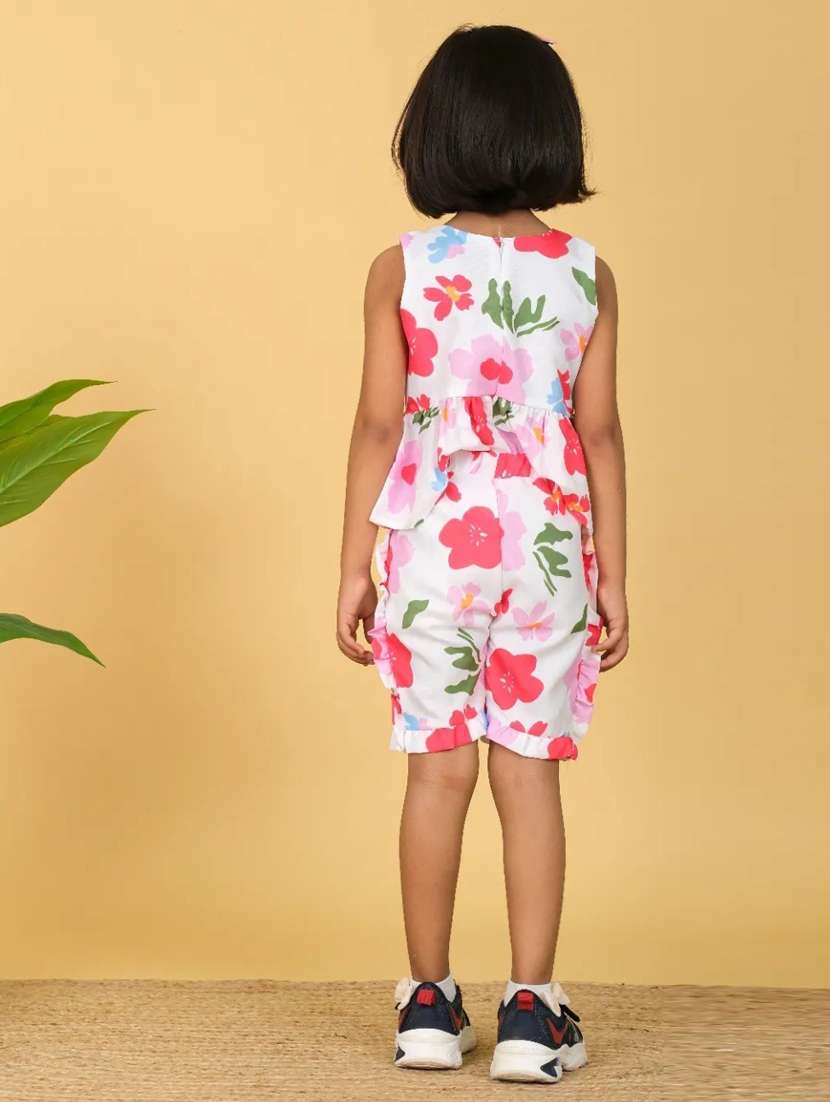 girl floral printed short set - 21613524 -  Standard Image - 1