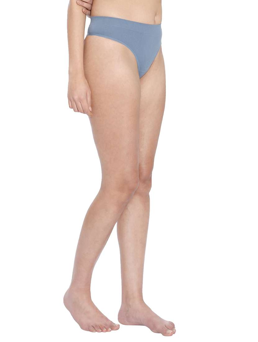 women light blue polyamide thongs panty - 21613761 -  Standard Image - 1