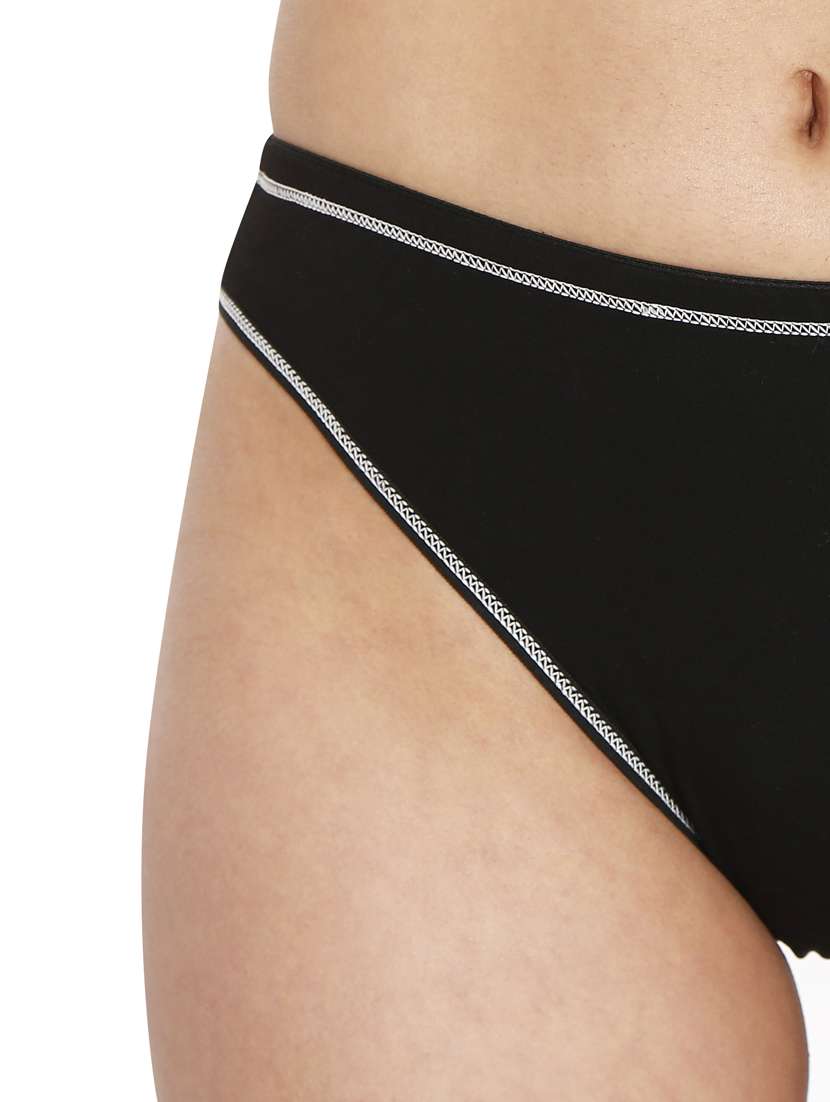 women solid bikini panty - 21613764 -  Standard Image - 4