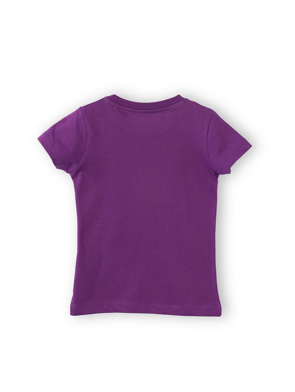 girls front print short sleeve t-shirt - 21613996 - Standard Image - 1