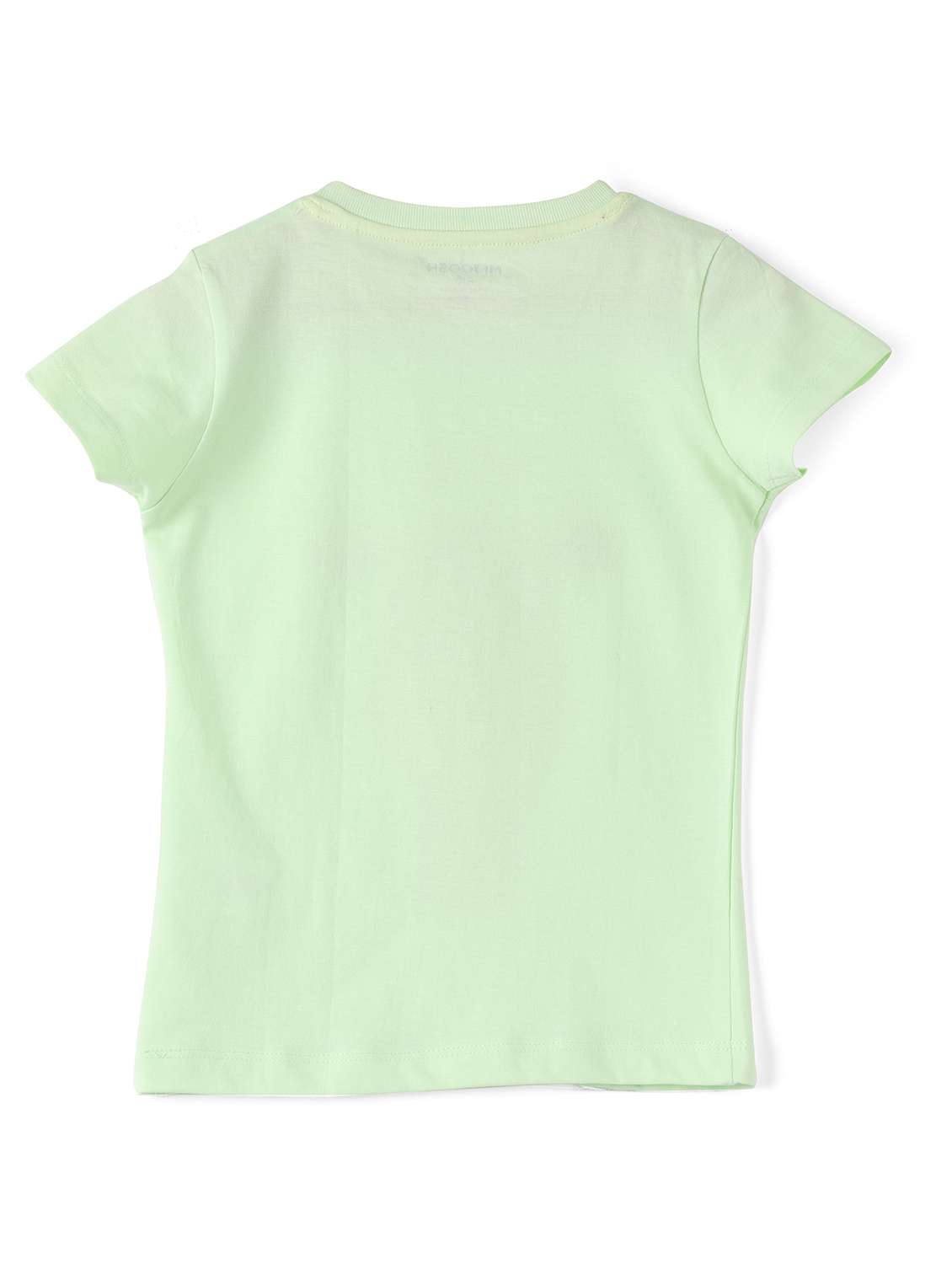 girls front print short sleeve t-shirt - 21614095 - Standard Image - 1