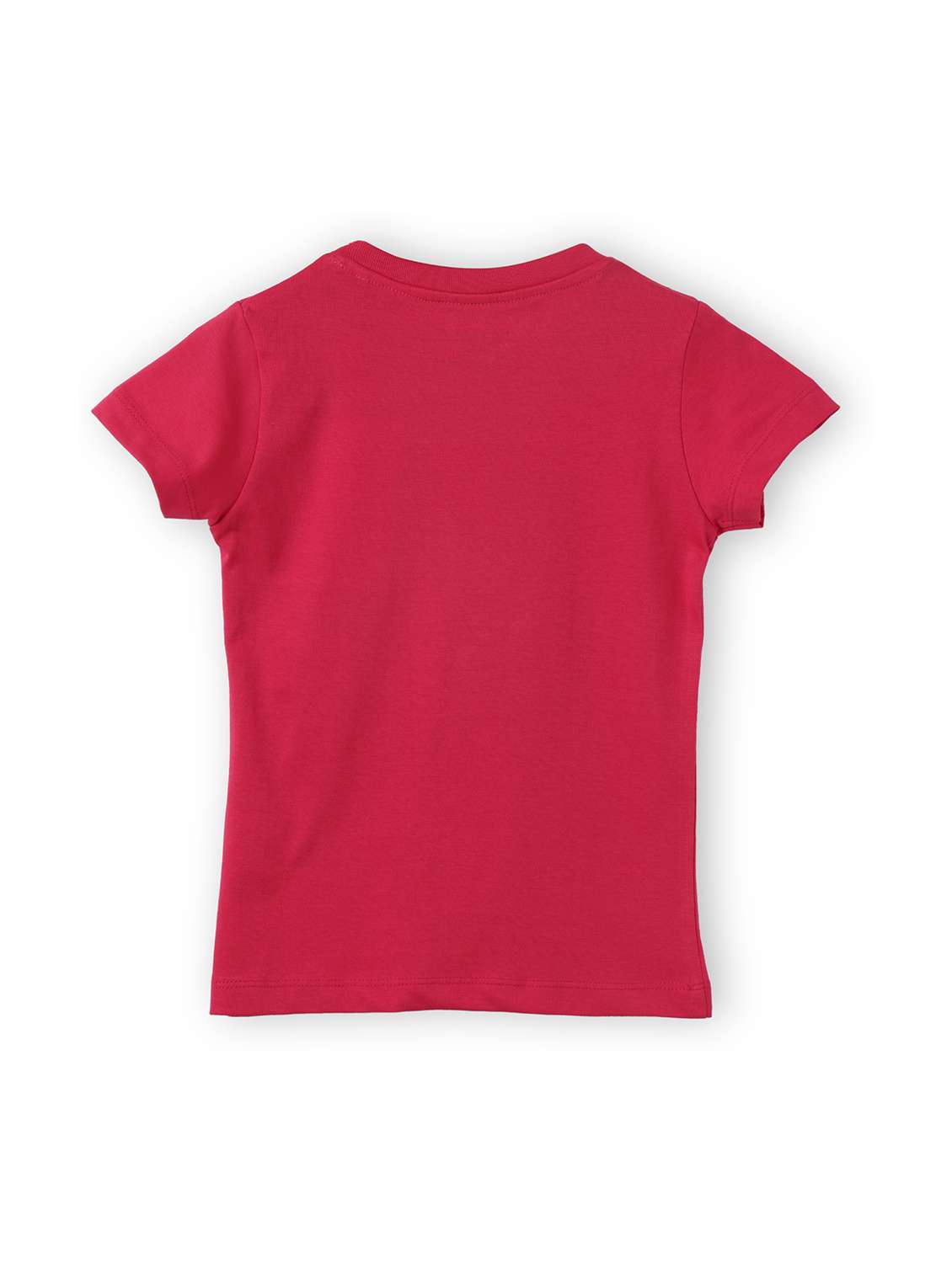 girls front print short sleeve t-shirt - 21614926 -  Standard Image - 1