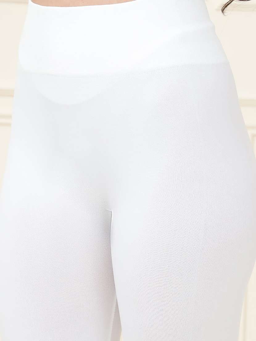 women solid ankle length tights - 21615009 - Standard Image - 6