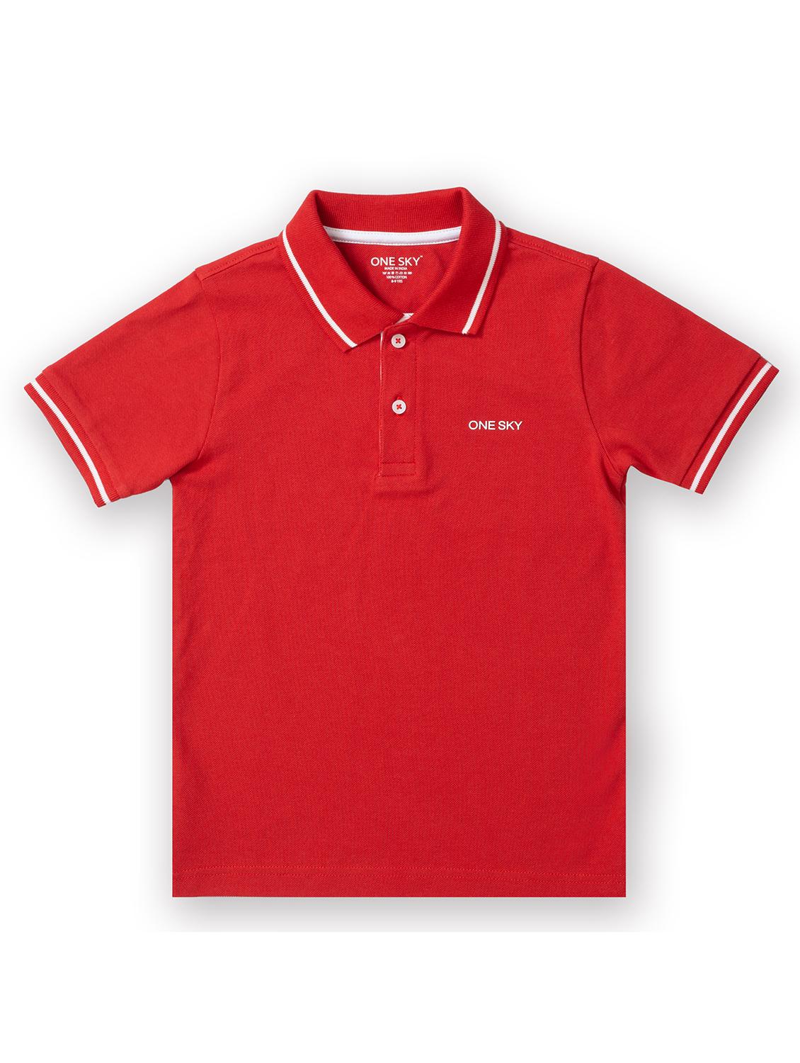 boys solid short sleeves polo t-shirt - 21617031 - Standard Image - 4