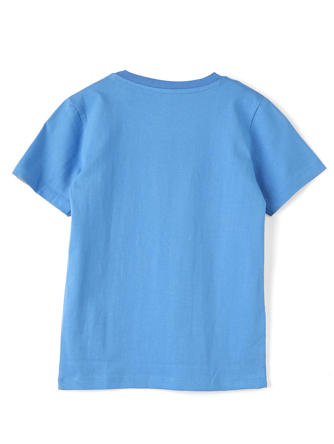 boys crew neck front print short sleeves t-shirt - 21617083 - Standard Image - 1