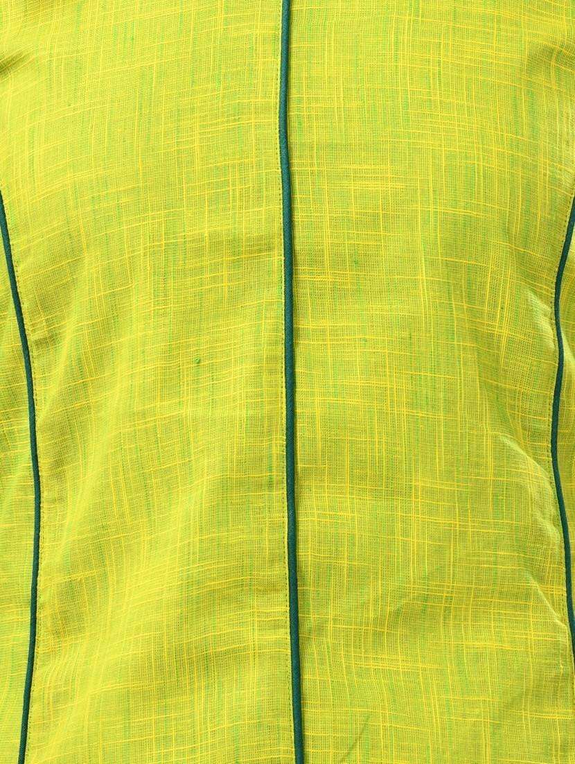 women solid sleeveless a-line ethnic dress - 21617143 -  Standard Image - 4