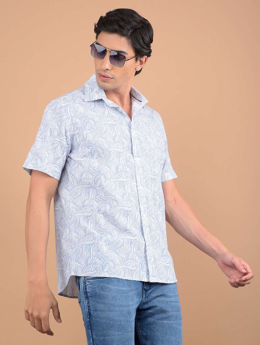 men short sleeves printed shirt - 21617319 -  Standard Image - 1