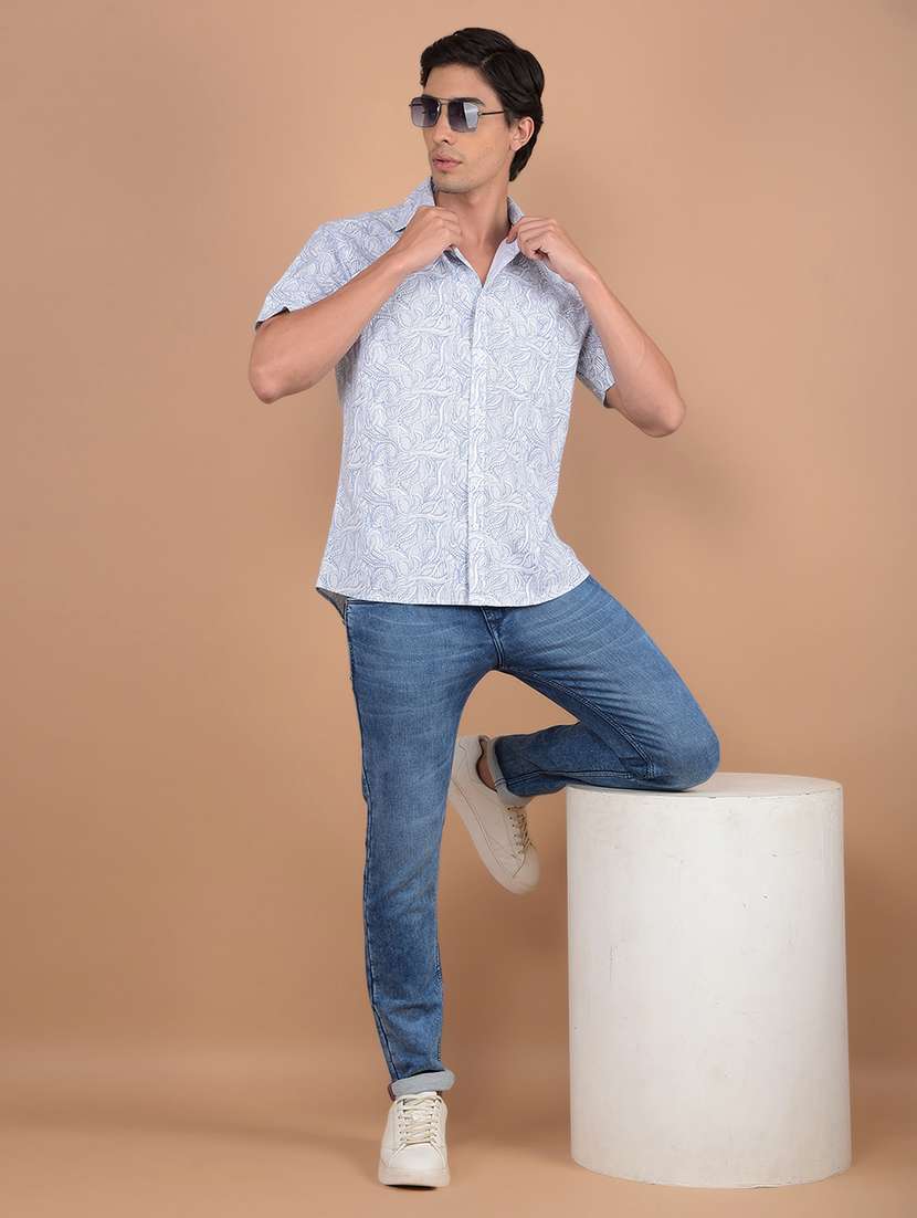 men short sleeves printed shirt - 21617319 -  Standard Image - 4