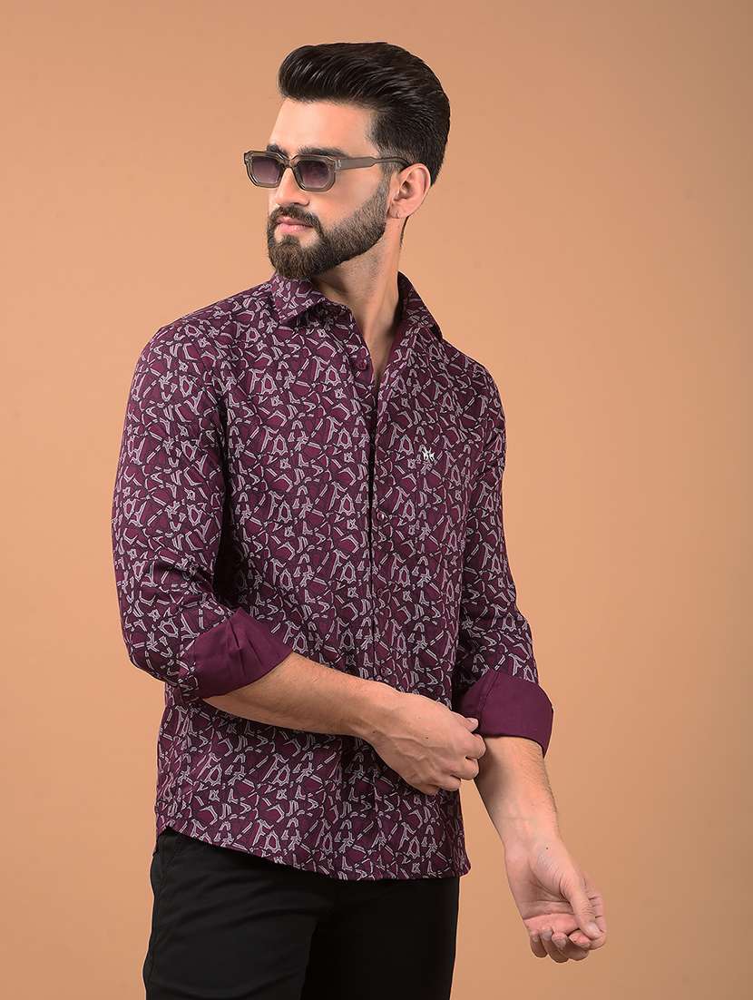 men long sleeves checkered casual shirt - 21617332 -  Standard Image - 1