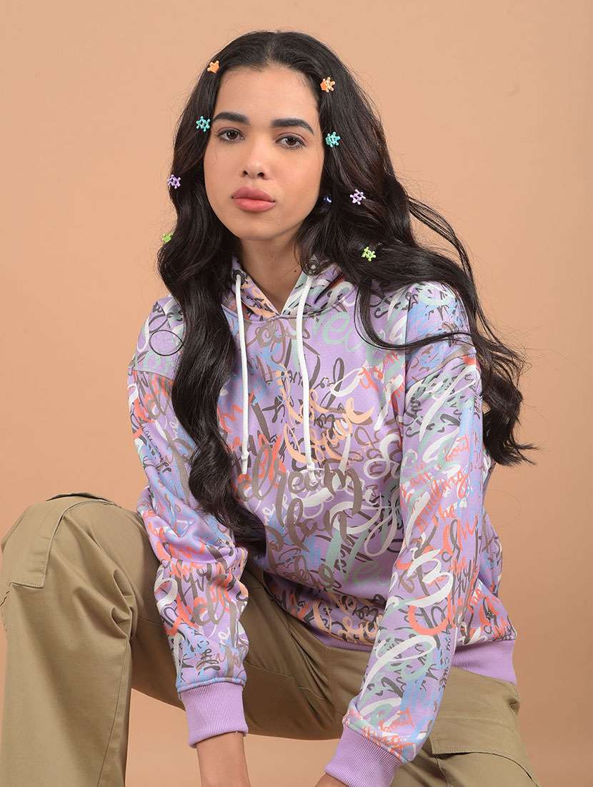 men long sleeves printed sweatshirt - 21617362 -  Standard Image - 1