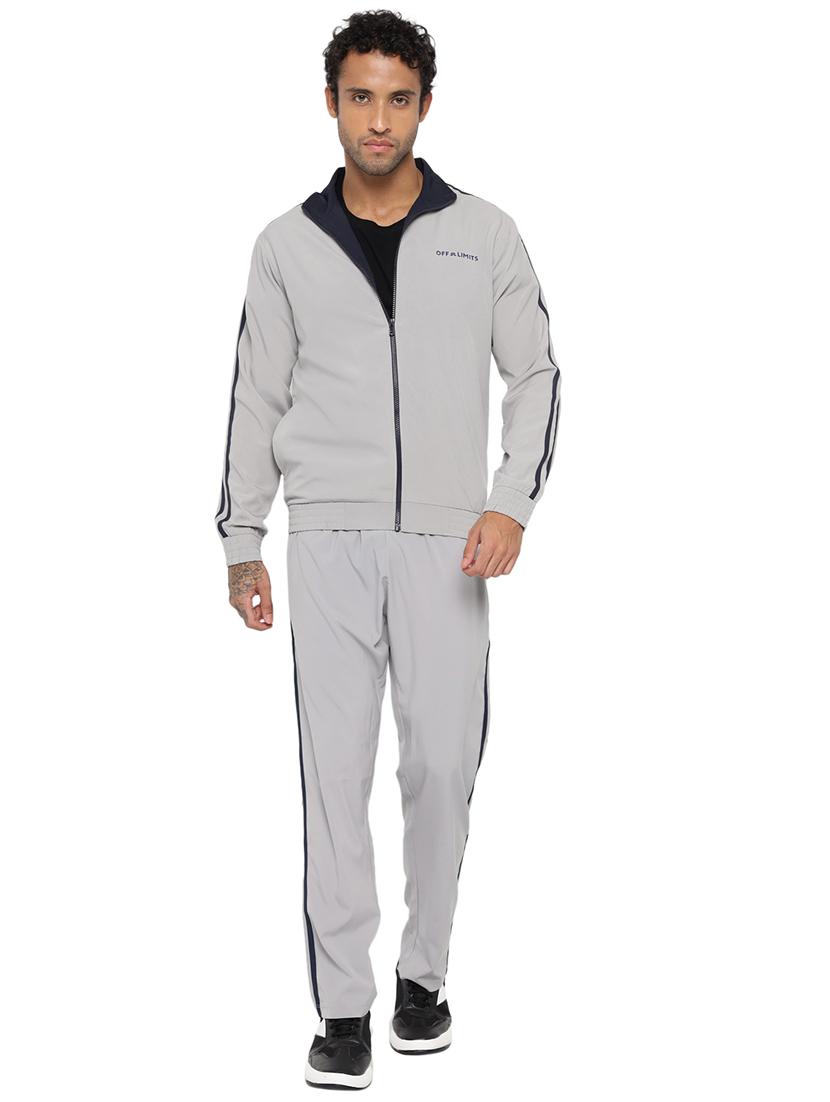 men side taped tracksuit - 21617460 - Standard Image - 1