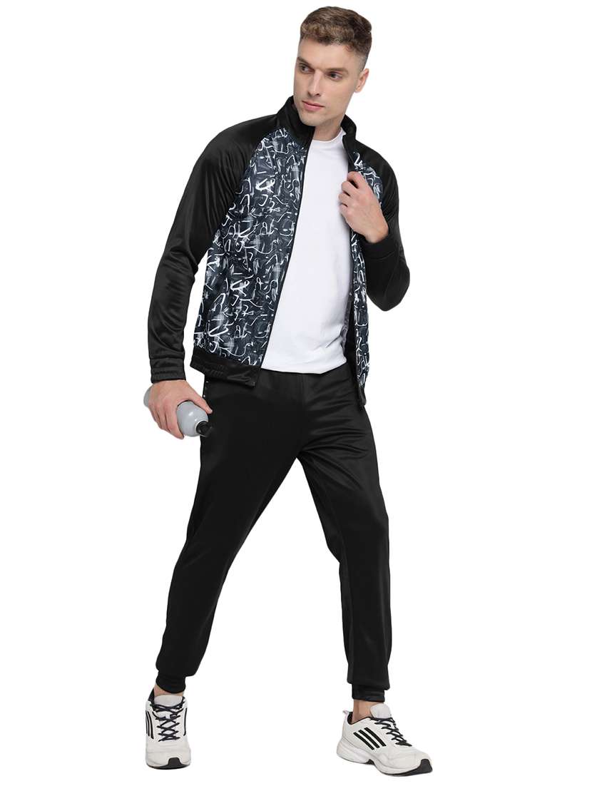 men printed long sleeves tracksuit - 21617464 -  Standard Image - 1