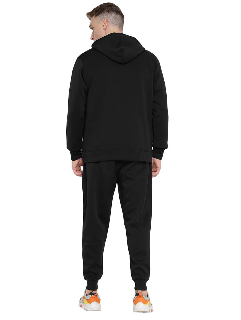 men solid long sleeves tracksuit - 21617465 - Standard Image - 4