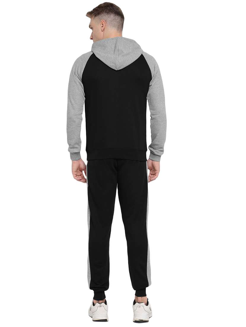 men color block hooded tracksuit - 21617470 - Standard Image - 4