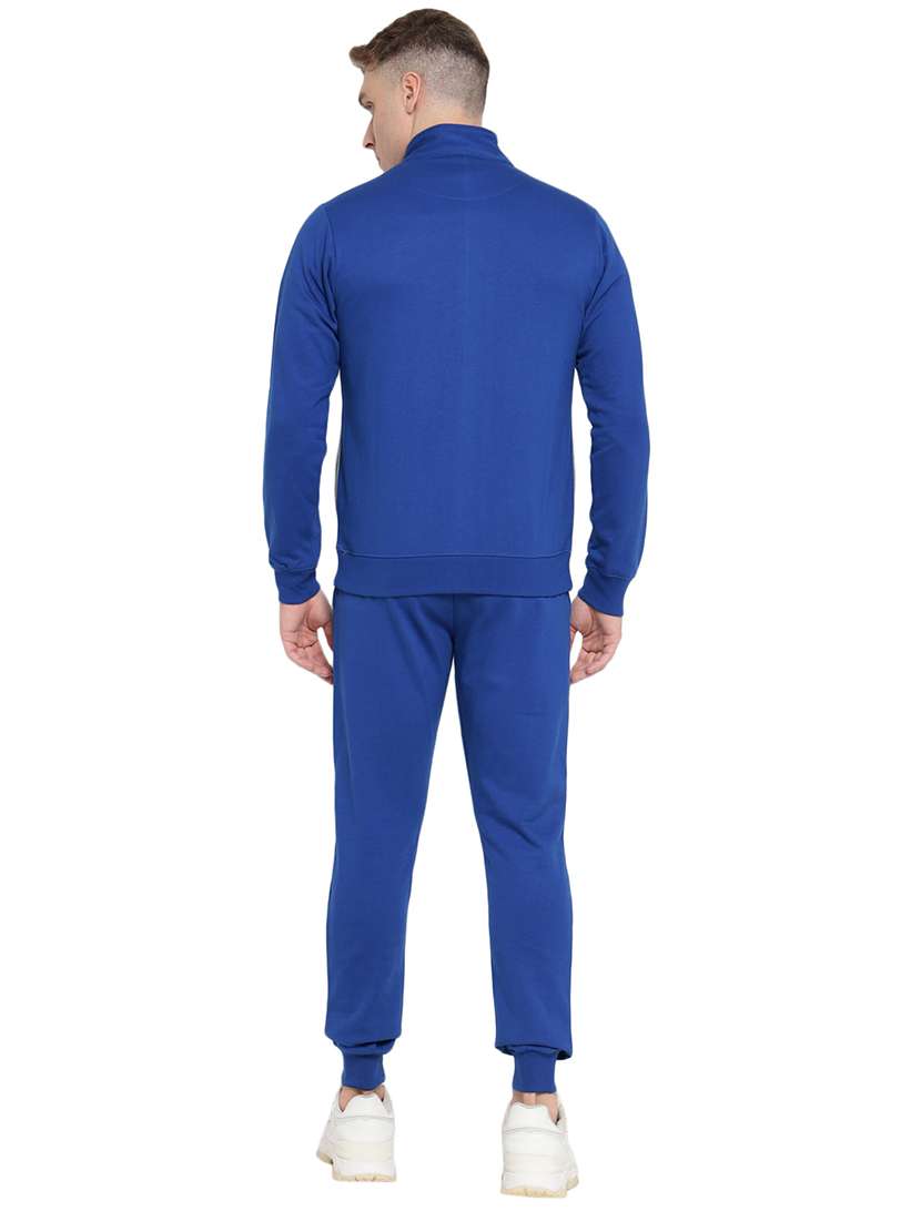 men color block long sleeves tracksuit - 21617471 -  Standard Image - 4