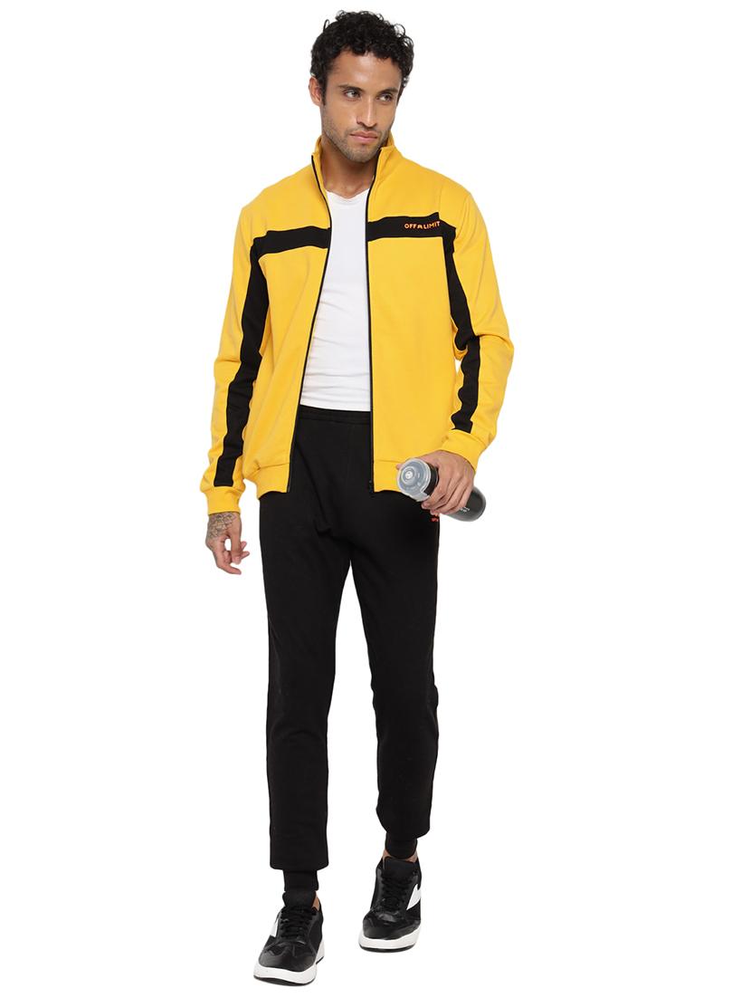 men taped detailed long sleeves tracksuit - 21617472 -  Standard Image - 1