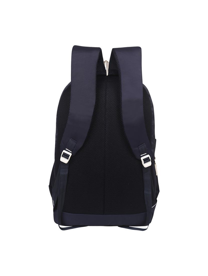 men navy blue adjustable straps backpack - 21617524 - Standard Image - 1