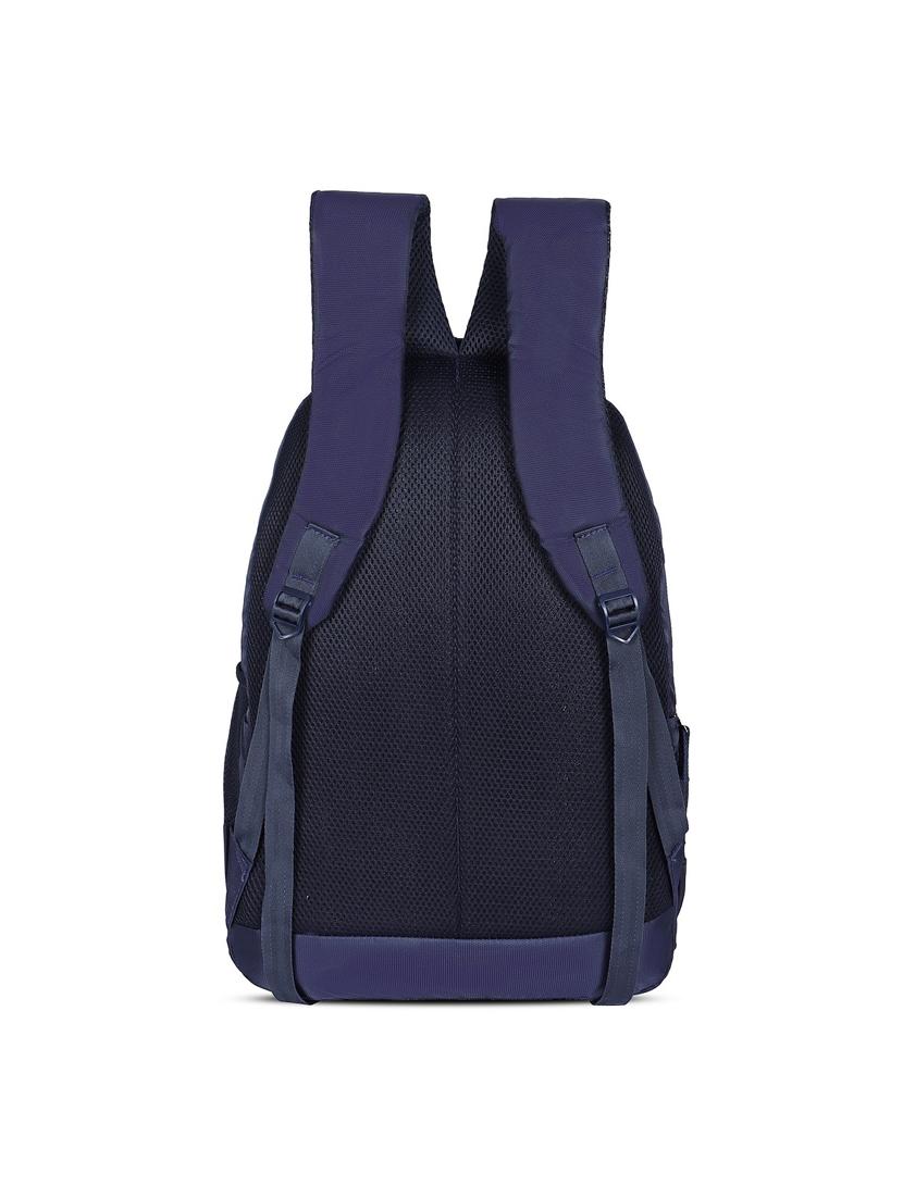 men navy blue adjustable straps backpack - 21617534 - Standard Image - 1