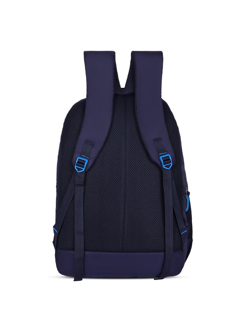 men navy blue adjustable straps backpack - 21617542 - Standard Image - 1