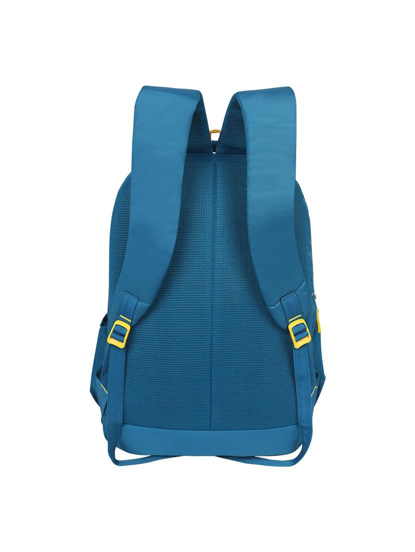 men blue adjustable straps backpack - 21617543 - Standard Image - 1