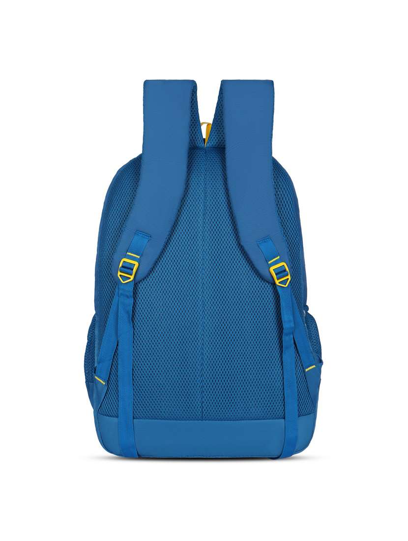 men blue adjustable straps backpack - 21617550 -  Standard Image - 1