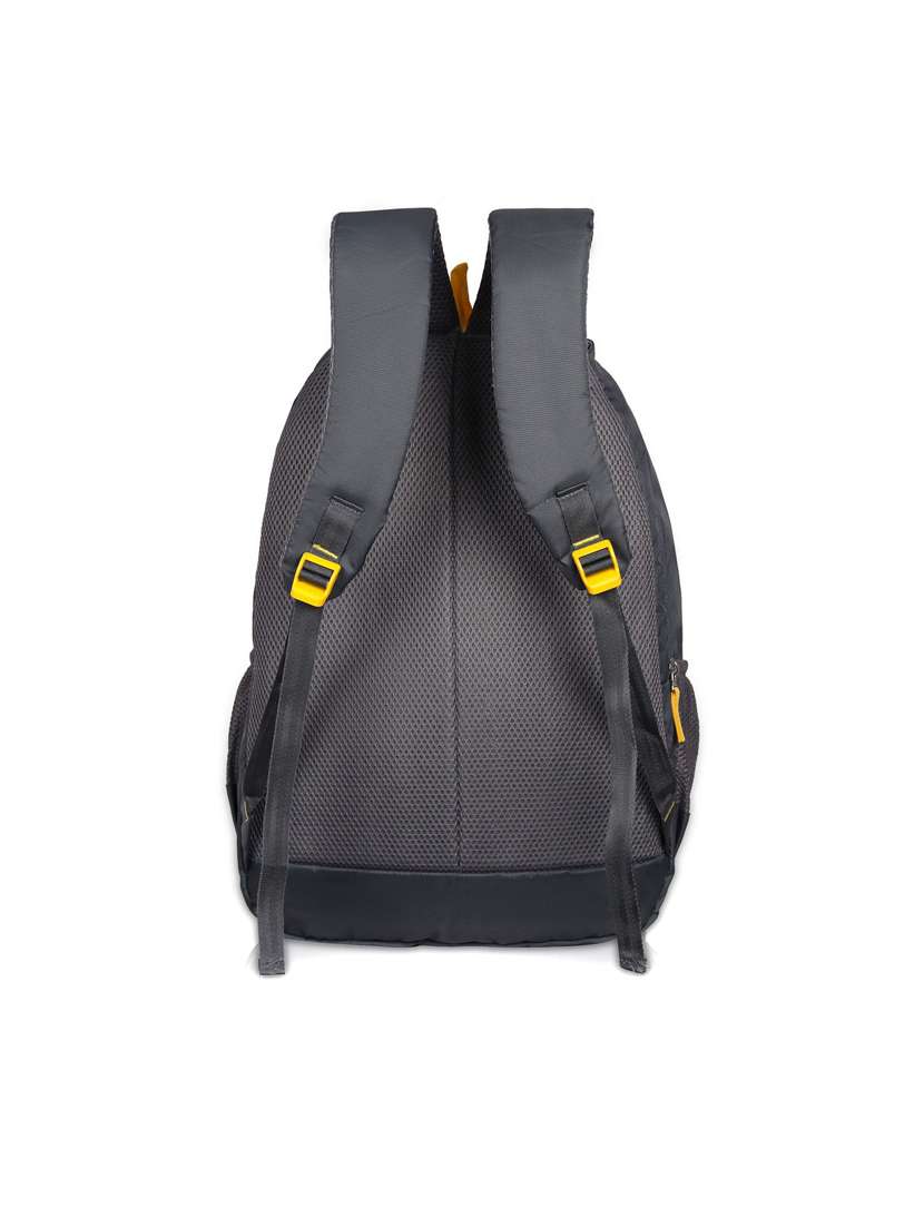 men grey adjustable straps backpack - 21617554 -  Standard Image - 1