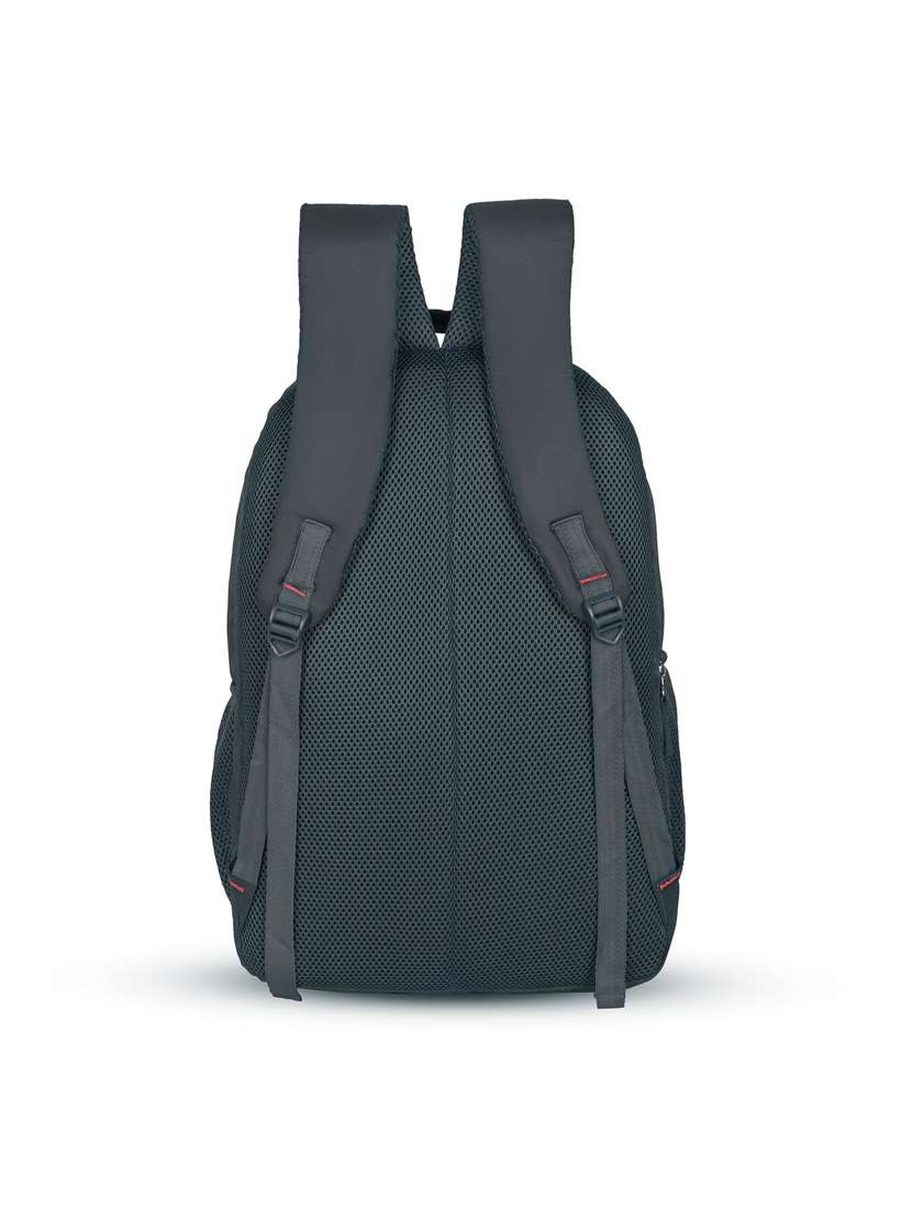 men grey adjustable straps backpack - 21617557 -  Standard Image - 1