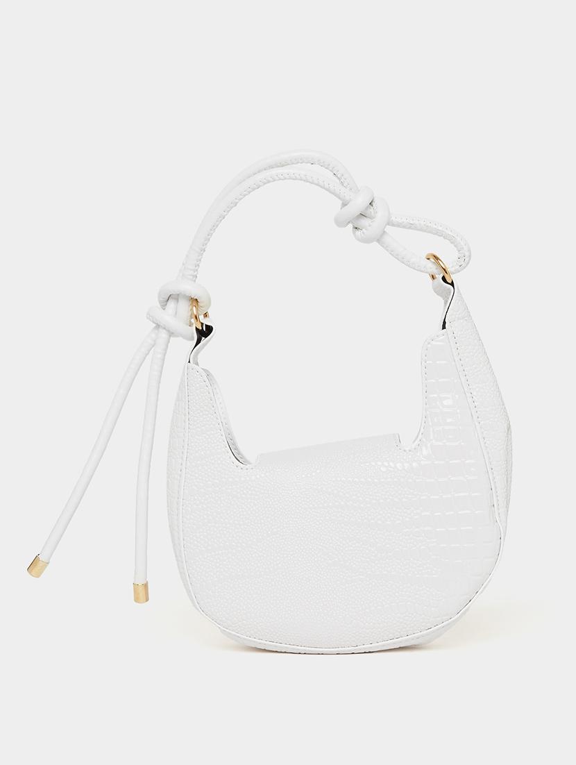 women white solid handbag - 21618110 -  Standard Image - 1