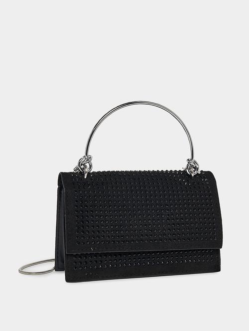 women black textured handbag - 21618115 -  Standard Image - 0