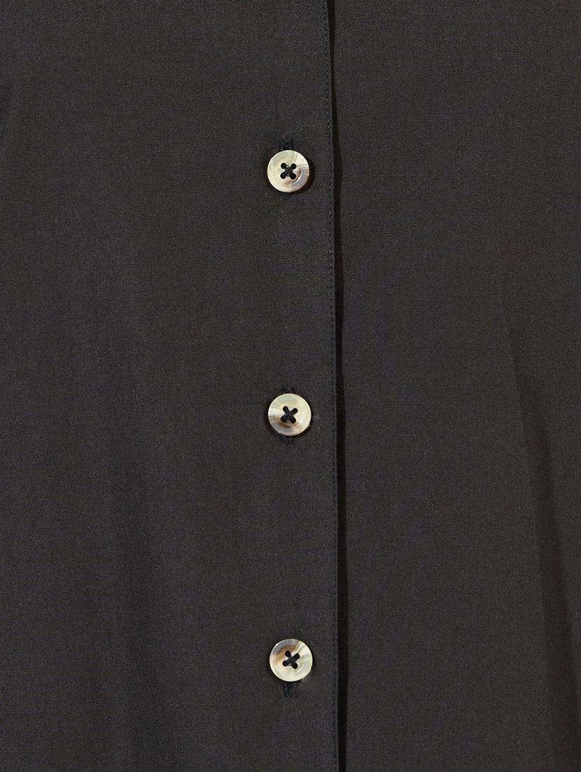 black cotton regular shirt - 21618150 - Standard Image - 4