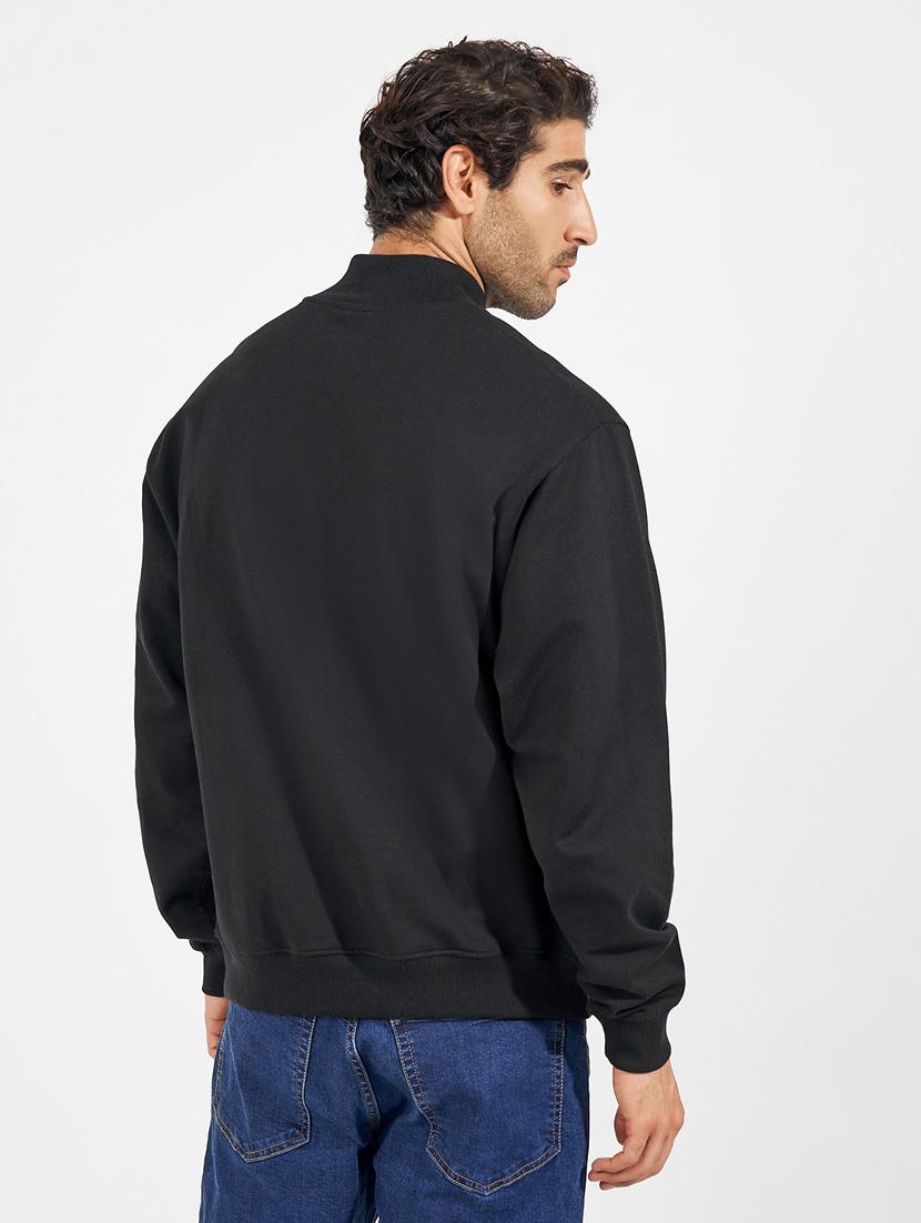 men solid long sleeve sweatshirt - 21618162 - Standard Image - 1