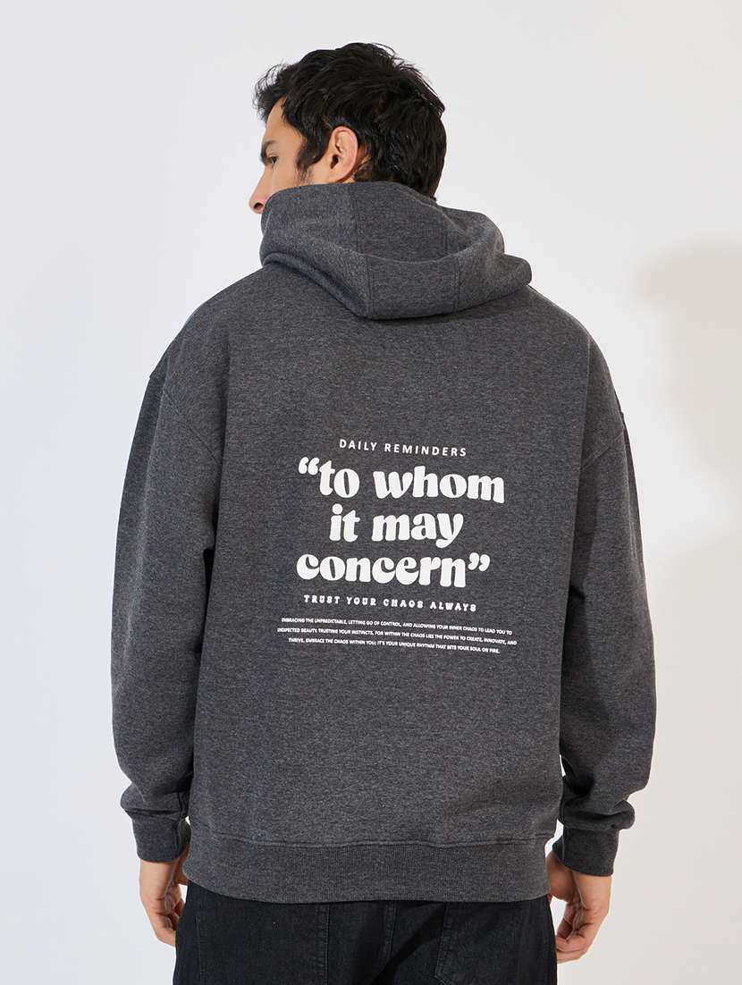 men back print long sleeve sweatshirt - 21618178 -  Standard Image - 1