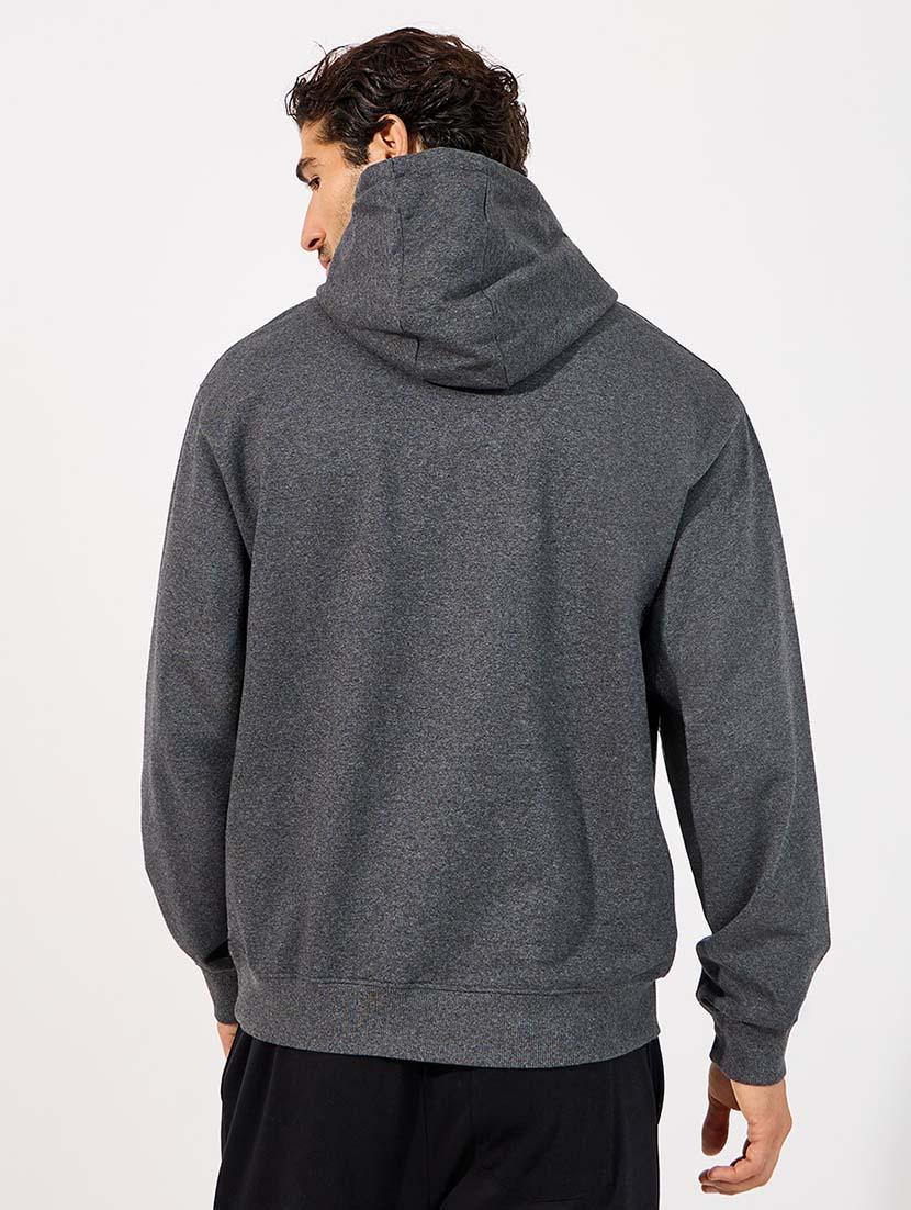 men placement print long sleeve sweatshirt - 21618184 - Standard Image - 1