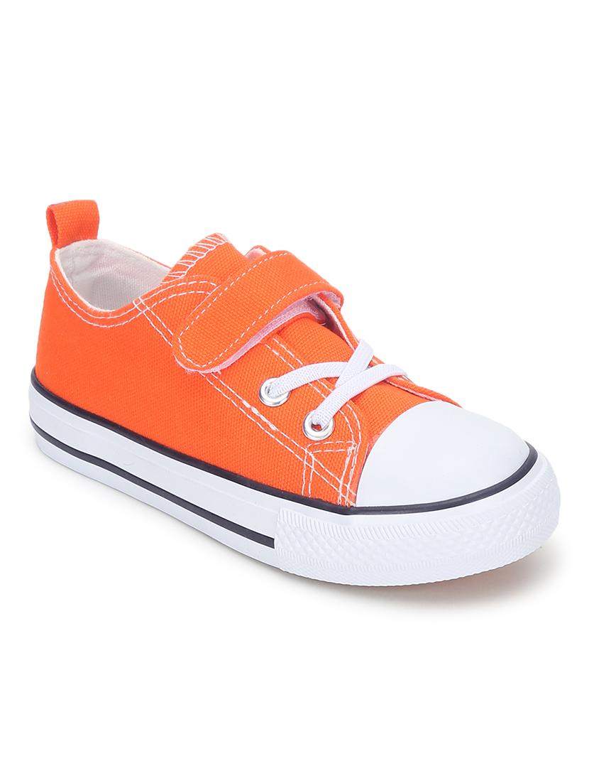 unisex solid lace up canvas sneakers - 21618500 -  Standard Image - 1