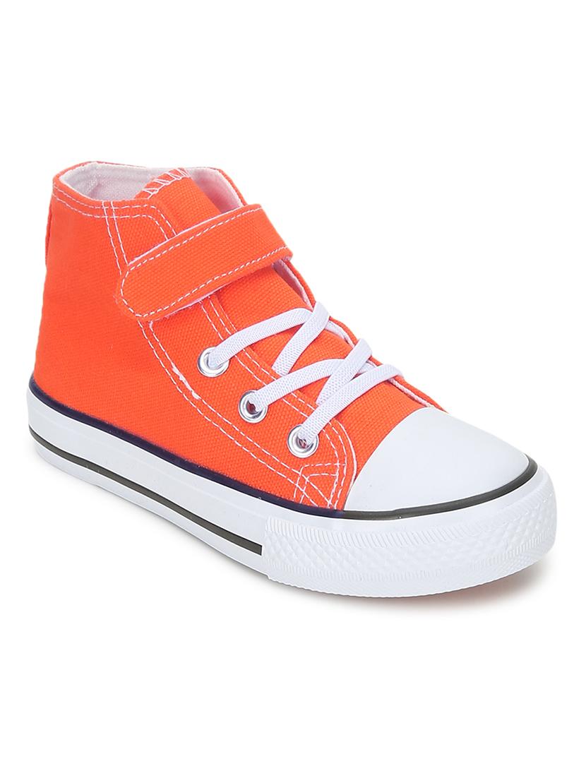 unisex solid lace up canvas sneakers - 21618504 -  Standard Image - 1